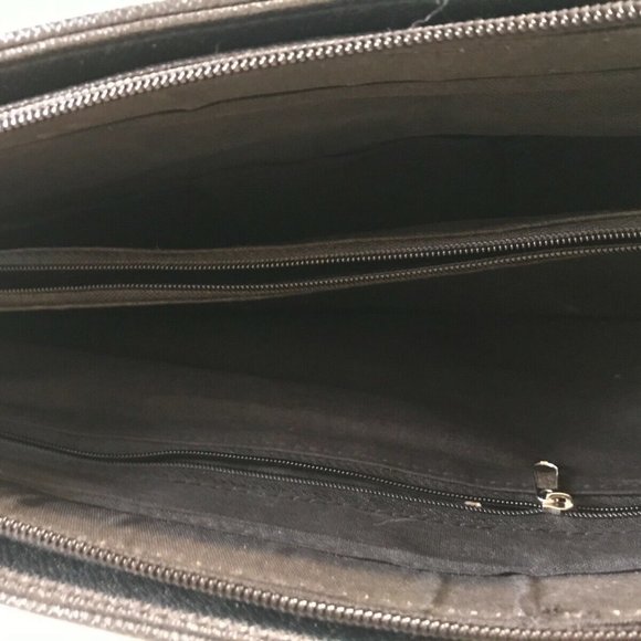 Black Leather Purse - handbag - Women - Picture 4 of 4